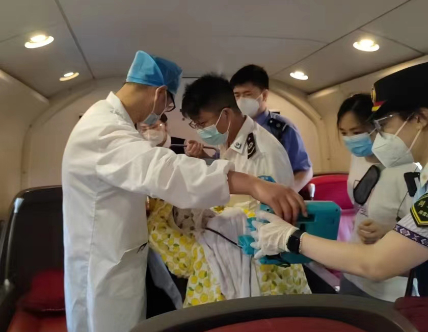 阿克陶县高铁转院公司